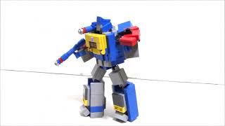 Transformers Mini G1 Soundwave MOC by BWTMT Brickworks [upl. by Orlosky867]