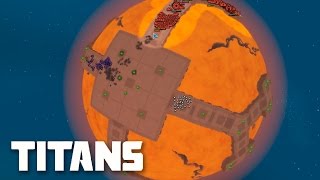 Planetary Annihilation Titans Gameplay  Arena Battles  Multiplayer Combat [upl. by Atsilac]