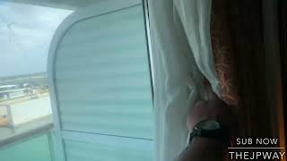 Brilliance of The Seas Balcony Room Tour royalcaribbean cruise roomtour balconyroom travel [upl. by Jepum]