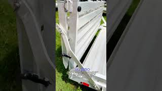 2024 Aluma 7814SBT 14 Aluminum Deck Utility Trailer [upl. by Lorrayne]