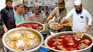 EXTREME PAKISTANI STREET FOOD  500 KG PESHAWARI SIRI PAYE ORIGINAL RECIPE  FAMOUS PESHAWARI FOOD [upl. by Debbee98]