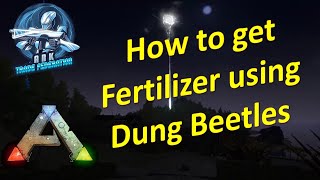 ARK Official PvE How get fertilizer using Dung Beetles [upl. by Olsson886]