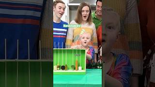 Chocolate Fountain Surprise Challenge 🍀🍫🍀  Ballinger Family stpatricksday challenge [upl. by Rockel]