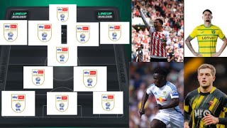 My EFL CHAMPIONSHIP team of the season so far [upl. by Syah]