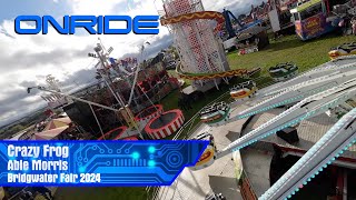 Crazy Frog  Abie Morris Onride  Bridgwater Fair 2024 [upl. by Andrei]