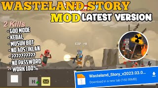 NEW UPDATE WASTELAND STORY MOD APK LATEST VERSION GOD MODE [upl. by Innis666]