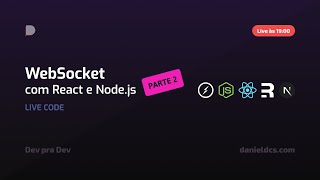 Parte 2 Implementando WebSocket com React e Nodejs  Remix NEXTjs Socketio  Live Fullstack [upl. by Rame]