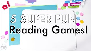 5 Super Fun Reading Games that Create Instant Engagement [upl. by Ys]