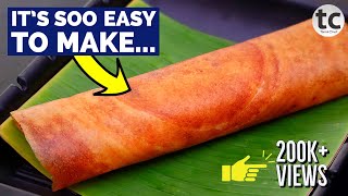 How to make Hotel Style Dosa  Hotel Dosa Batter  Crispy Dosa Recipe  Best Dosa Batter Tamilchef [upl. by Eyahc]