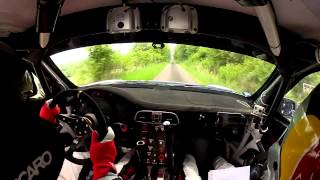 Onboard Porsche GT3 ZeltnerZeltner Hessen Rallye 2014 [upl. by Ecadnak934]