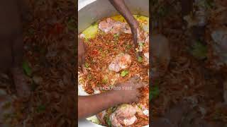 Hyderabadi Chicken Biriyani  Chicken Recipe  WORLD FOOD TUBE shorts reels [upl. by Hastings]