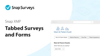 Tabbed Surveys and Forms [upl. by Albrecht]