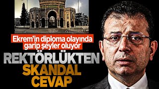 EKREMİN DİPLOMA OLAYINDA GARİP ŞEYLER OLUYOR REKTÖRLÜKTEN SKANDAL CEVAP ZEKERİYA SAY SESLİ MAKALE [upl. by Atiuqcir]