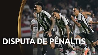 DISPUTA DE PÊNALTIS  SÃO PAULO X BOTAFOGO  CONMEBOL LIBERTADORES 2024 [upl. by Aniratac]