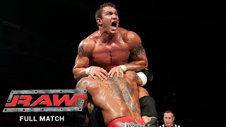 FULL MATCH  Randy Orton vs Batista Raw Jan 10 2005 [upl. by Cyndy114]