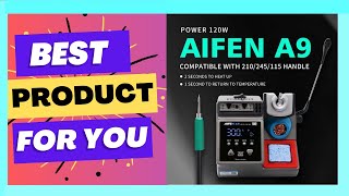 Best AIFENA9 Soldering Station Review [upl. by Anij]