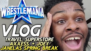 Wrestlemania 38 WKND VLOG  WM Superstore Exploration  JJSB6 [upl. by Isaacs]