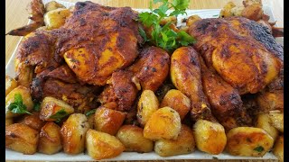 Recette de Poulet Rôti au Four inratable Bonne Marinade [upl. by Edras]