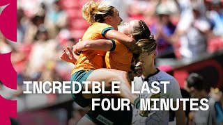 A sensational Rugby Sevens Comeback  Last 4 Minutes IN FULL  Australia v New Zealand  SVNS Madrid [upl. by Claudie]