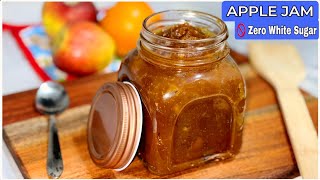 Apple Jam recipe without sugar  Apple Jam recipe without pectin  Jam in bread maker [upl. by Alyose298]