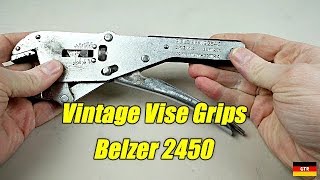 A closer look at the vintage Belzer 2450 Vise Grips [upl. by Haggi]