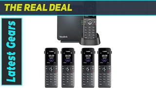 Yealink IP Phone W73P Bundle The Best HighPerformance SIP Cordless Phone System [upl. by Roselin]