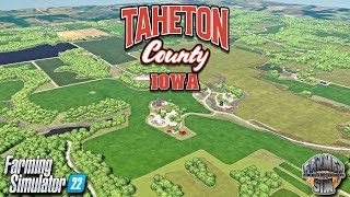 Taheton FarmFrom ABOVE  Taheton County Iowa  Episode 18  Farming Simulator 22 [upl. by Alin750]