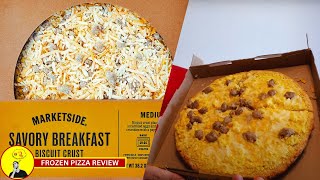 Frozen Pizza Review  Marketside Breakfast Pizza [upl. by Eulalia107]