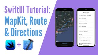 SwiftUI Tutorial  MapKit Route and Directions [upl. by Nitza577]