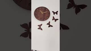 Wall clock homedecor review filpcart trendingshorts shortvideo tamilreview [upl. by Nivrem]