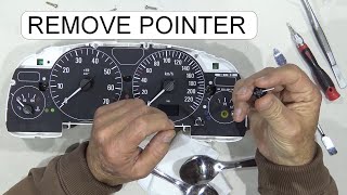 HOW TO REMOVE A MEASURING INSTRUMENT POINTER [upl. by Matteo]