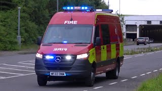 Bollington Animal Rescue Unit Responding  Cheshire Fire And Rescue Service [upl. by Anigal]