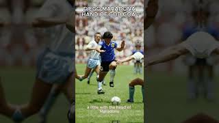 DIEGO MARADONA HAND OF GOD GOAL AGAINST ENGLAND IN WORLD CUP DIEGO MARADONA GOALS  DIEGO MARADONA [upl. by Xonel341]