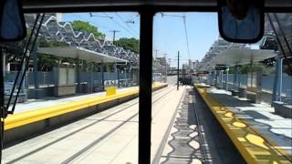 Metro Expo Line eastbound cab ride  La Cienega to 7thMetro [upl. by Knox]