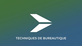 Techniques de bureautique  vidéo pour les nouveaux étudiants et étudiantes [upl. by Faustine]