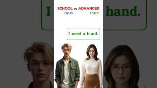 School vs Advanced English  Daily English speaking practice for beginners sorts english [upl. by Letsirc]