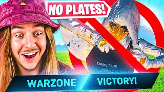 I Won A Game Of Warzone With NO PLATES [upl. by Marcel]