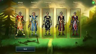 Mage Armour Sets  Part 6  Elemental Lords Regalia [upl. by Nosna]