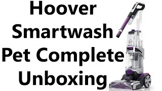 Hoover SmartWash Pet Complete Unboxing [upl. by Dannye602]