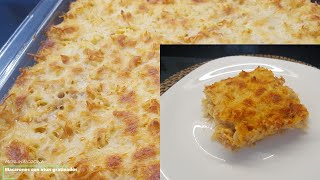 TOP Gratin de pâtes au thon et à la béchamel SIMPLE et FACILE [upl. by Enreval703]