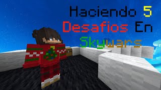 COMPLETANDO 5 DESAFIOS EN SKYWARS [upl. by Maro851]