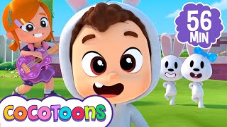 Conejitos dormilones 🐰💤 y más canciones Lea y Pop  canciones infantiles en español  Cocotoons [upl. by Ermanno]