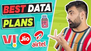 Best Wifi Dongle Plans in Market Best Work From Home Deals Airtel vs Jio vs Vi 2021 [upl. by Leirad]