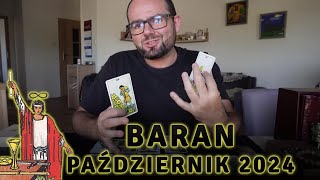 Baran Październik 2024 ♈️ Czas Poważnych Decyzji ☀️ Tarot Horoskop ✨ baran [upl. by Amikay487]