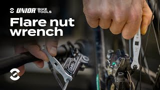 Flare Nut Wrench  Product Overview  Unior Bike Tools [upl. by Ecylahs]