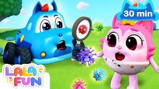 Wash Your Hands Song  The Hand Washing Song  Lalafun Nursery Rhymes amp Kids Songs [upl. by Ramso388]