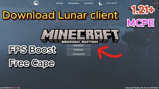 Lunar client for MCPE 121 [upl. by Storm188]