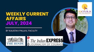 UPSCAPSC Current Affairs  July 2024 upsc apsc northeast [upl. by Anilak]