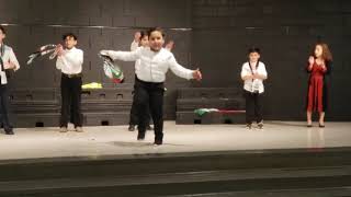 Palestinian Dabke Performed by Gower Elementary School Kids in the USA [upl. by Faucher]