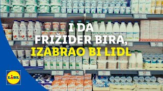 FRIŽIDER  I da frižider bira izabrao bi Lidl  Lidl Hrvatska [upl. by Lorac]